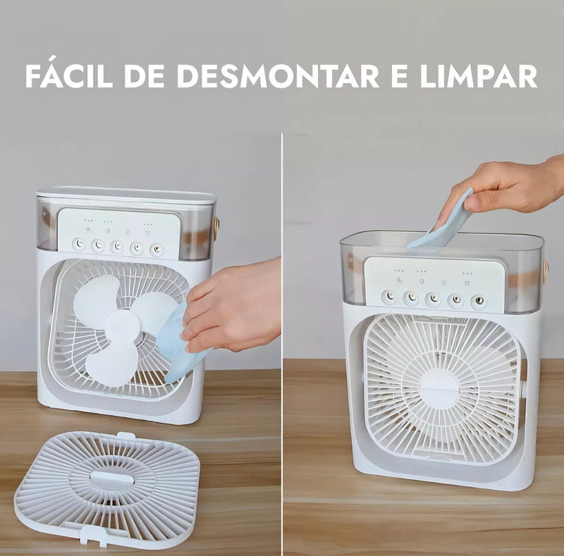 Ventilador portátil Multifunções - BREEZEMAX - A solução para o seu calor!